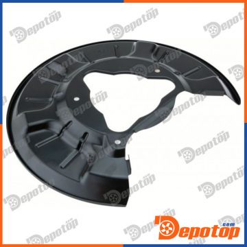 Déflecteur, disque de frein arrière droite pour KIA | HTO-KA-311, 11574